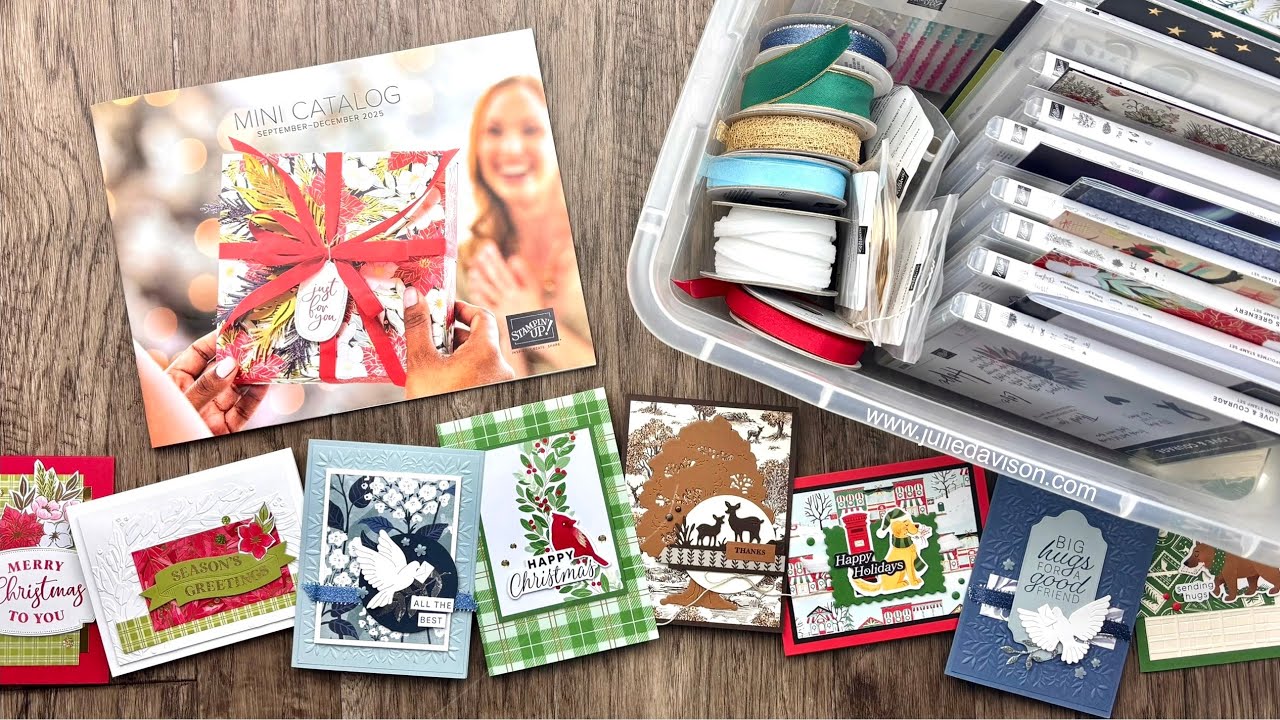 👀 UNBOXING!! September Stampin' Up! SNEAK PEEKS | 8/14/25 Thursday Night Stamp Therapy