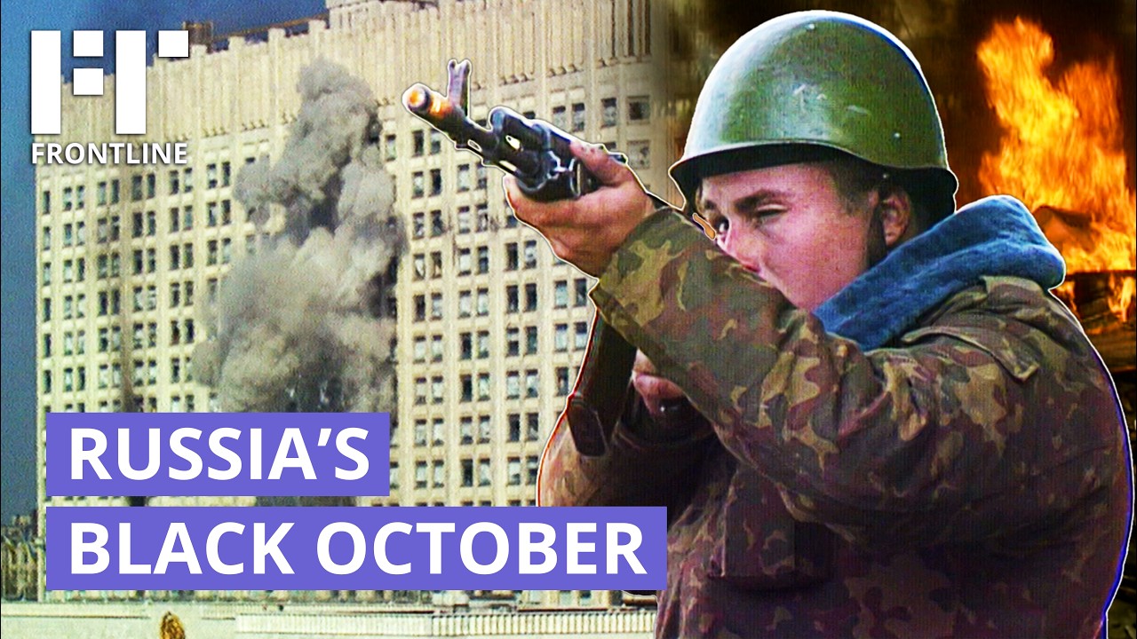 Russia's Black October | Explosive Footage of Moscow Street Battles | Archive Documentary (1993)