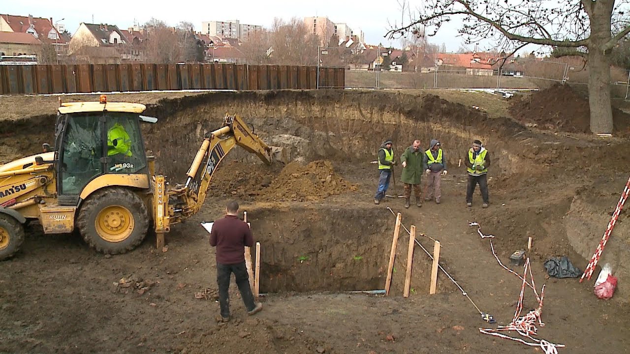 Megtalálták a szolnoki vár nyugati falát 2019.02.01.