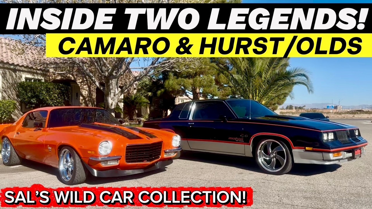 Внутри двух легенд: Hurst/Olds 1983 года и Camaro 1973 года.