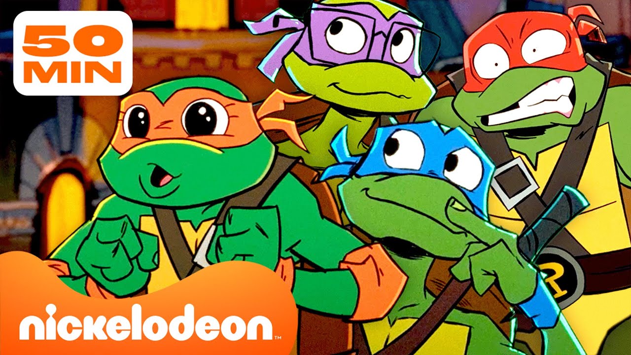 Les Tortues Ninja | Les moments les plus drôles de Mikey, Leo, Raph et Donnie dans les TMNT ! 🤣