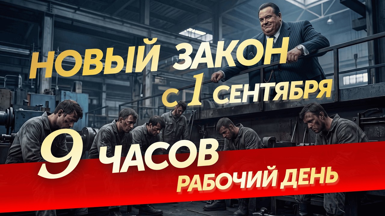 9-hour workday and price hikes in Russia from September 1, 2026 - what to expect from the new laws?