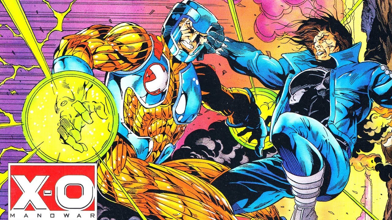 Valiant's X-O MANOWAR keeps BLOWING MY MIND!
