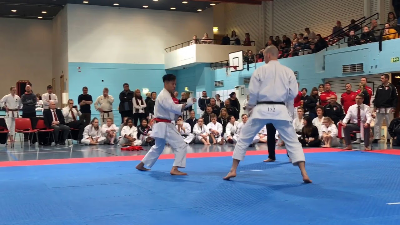 Men&rsquo;s Kumite Final at JKA Karate National Championships 2019