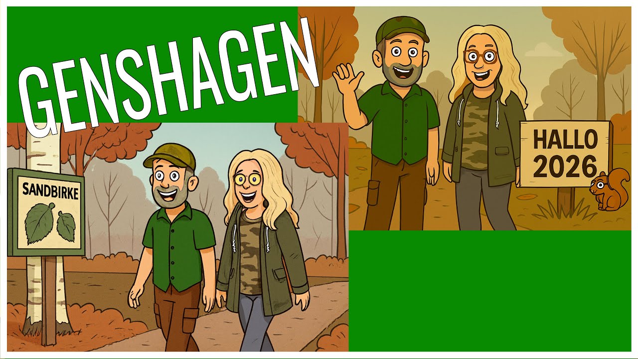 Wandern in Genshagen: Tschüss 2025, Hallo 2026! 🥾🍂