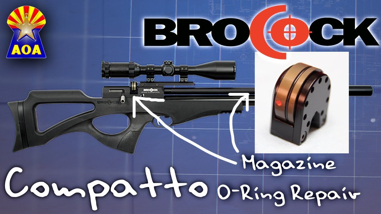 Brocock Compatto and Bantam Magazine O-Ring Repair