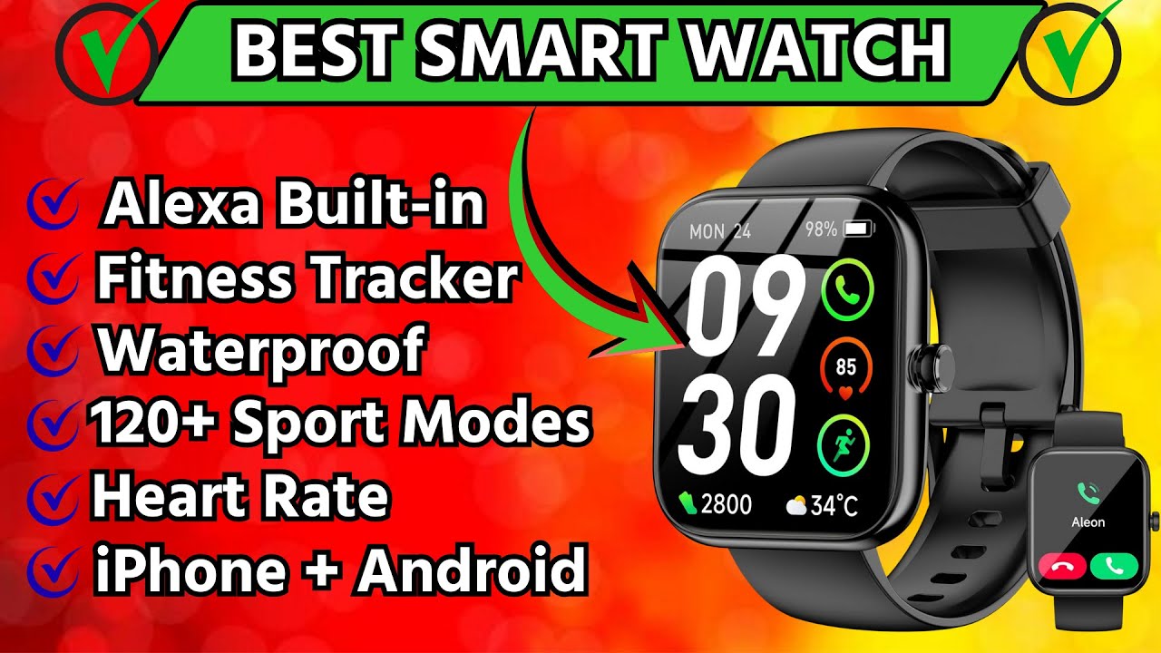 Best Smart Watch with Alexa Review 2026 | Under $100 | Save 71%