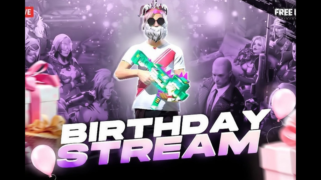 BIRTHDAY SPECIAL STREAM  🫶Day(49) #shortslive #livestreaming #freefire #fyp #ff #gaming #livegaming