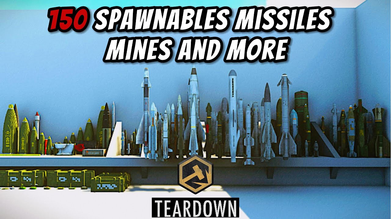 📖 Explosive Pack Tabs : Tutorial for the MOST DESTRUCTIVE Teardown Mod  | 2025 Update