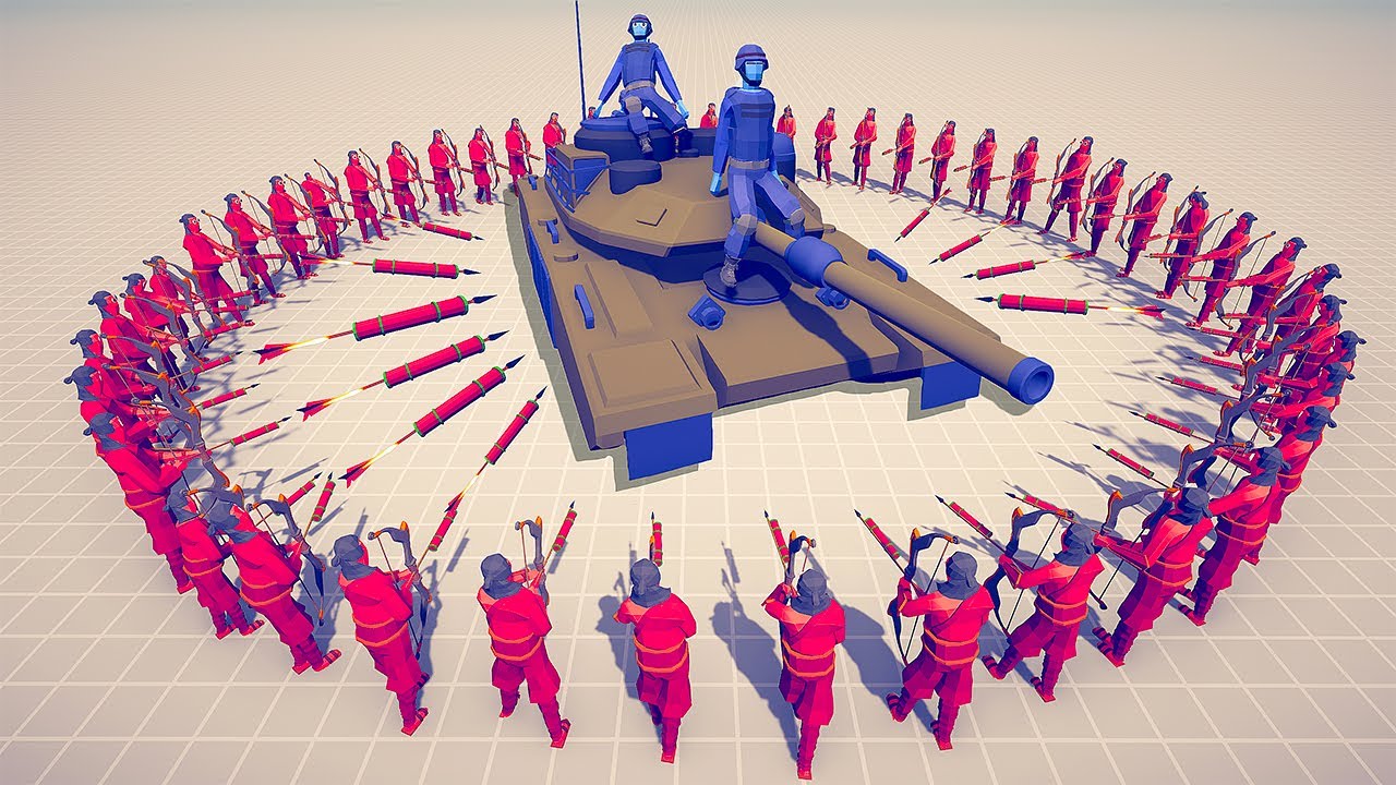 EVERY UNIT vs 100x FIREWORK ARCHERS - Totally Accurate Battle Simulator TABS