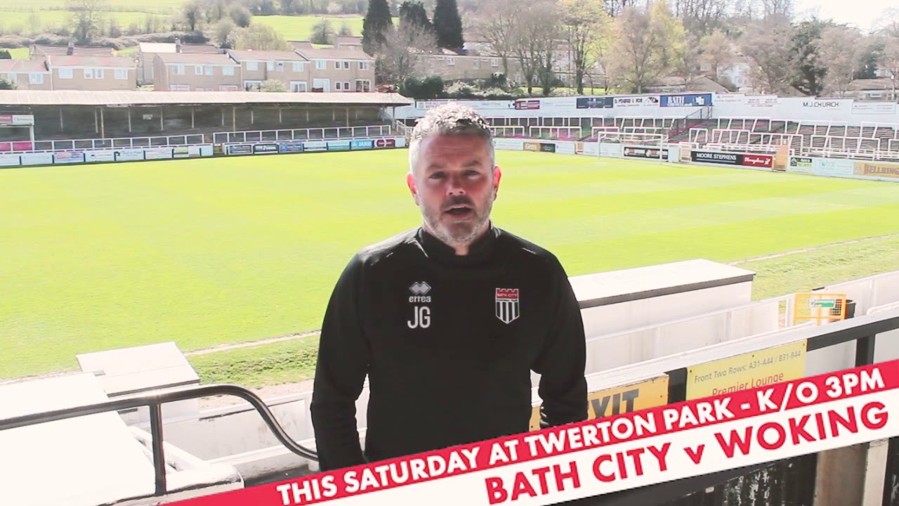 SATURDAY | Bath City v Woking at Twerton Park