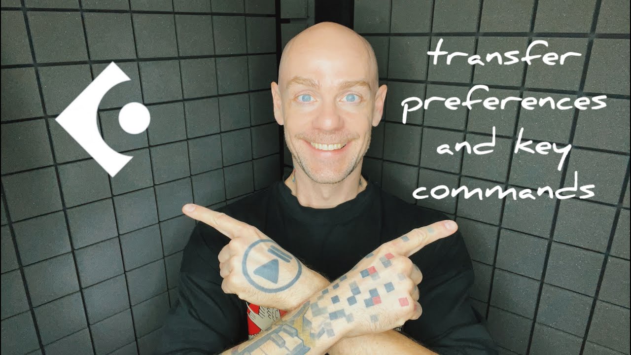 как сохранить настройки и горячие клавиши в cubase (transfer preferences and key commands)