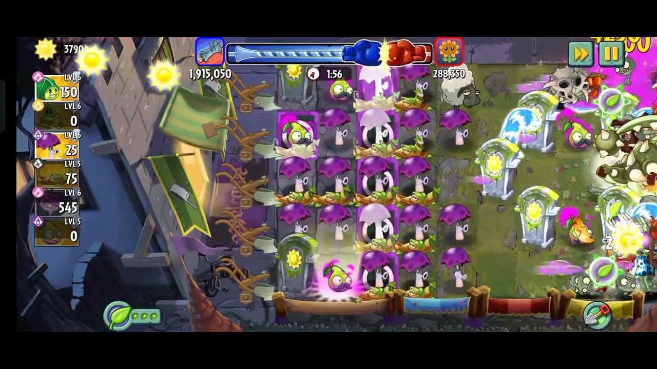 PVZ2 Zoybean Pod Boosterama! | Plant vs Zombie 2 #pvz #pvz2 #games 