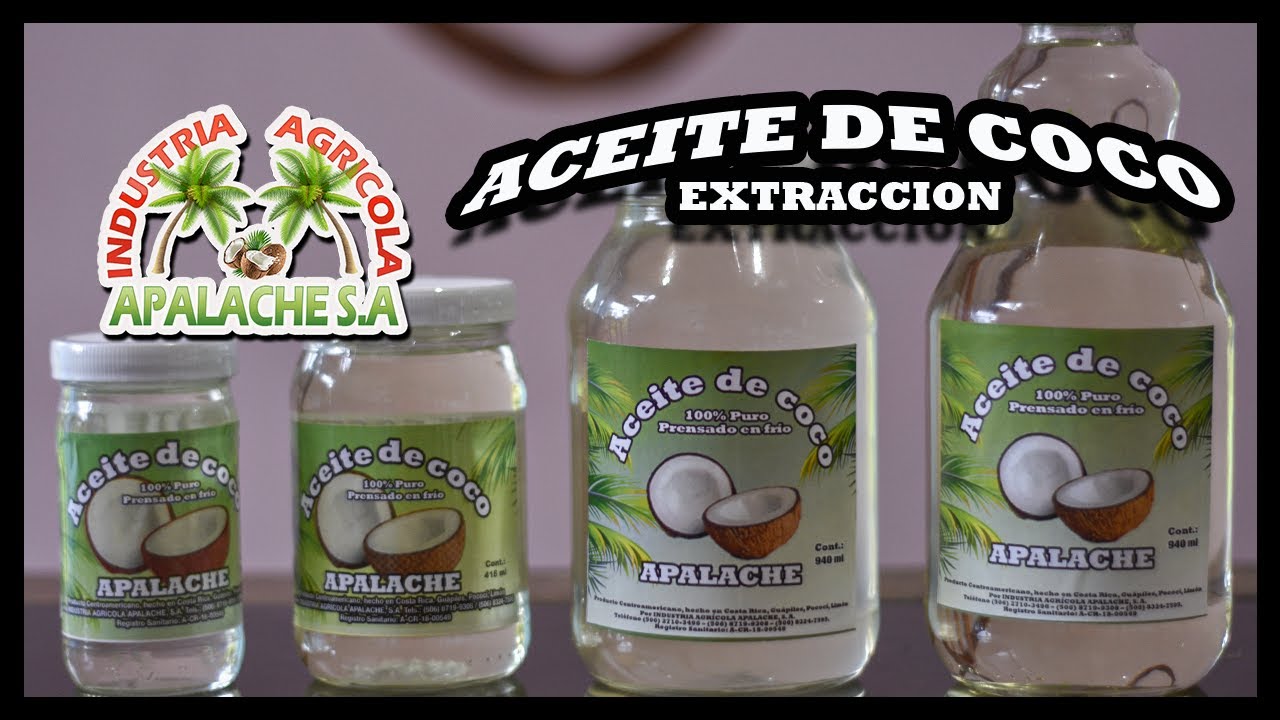 ACEITE DE COCO | ELABORACIÓN DE ACEITE PRENSADO EN FRIÓ
