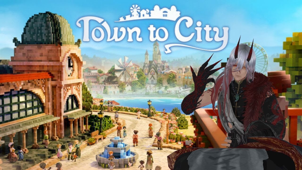 【Town to City】チルいゲームやりながら雑談をするぞ　#新人VTuber #縦型配信