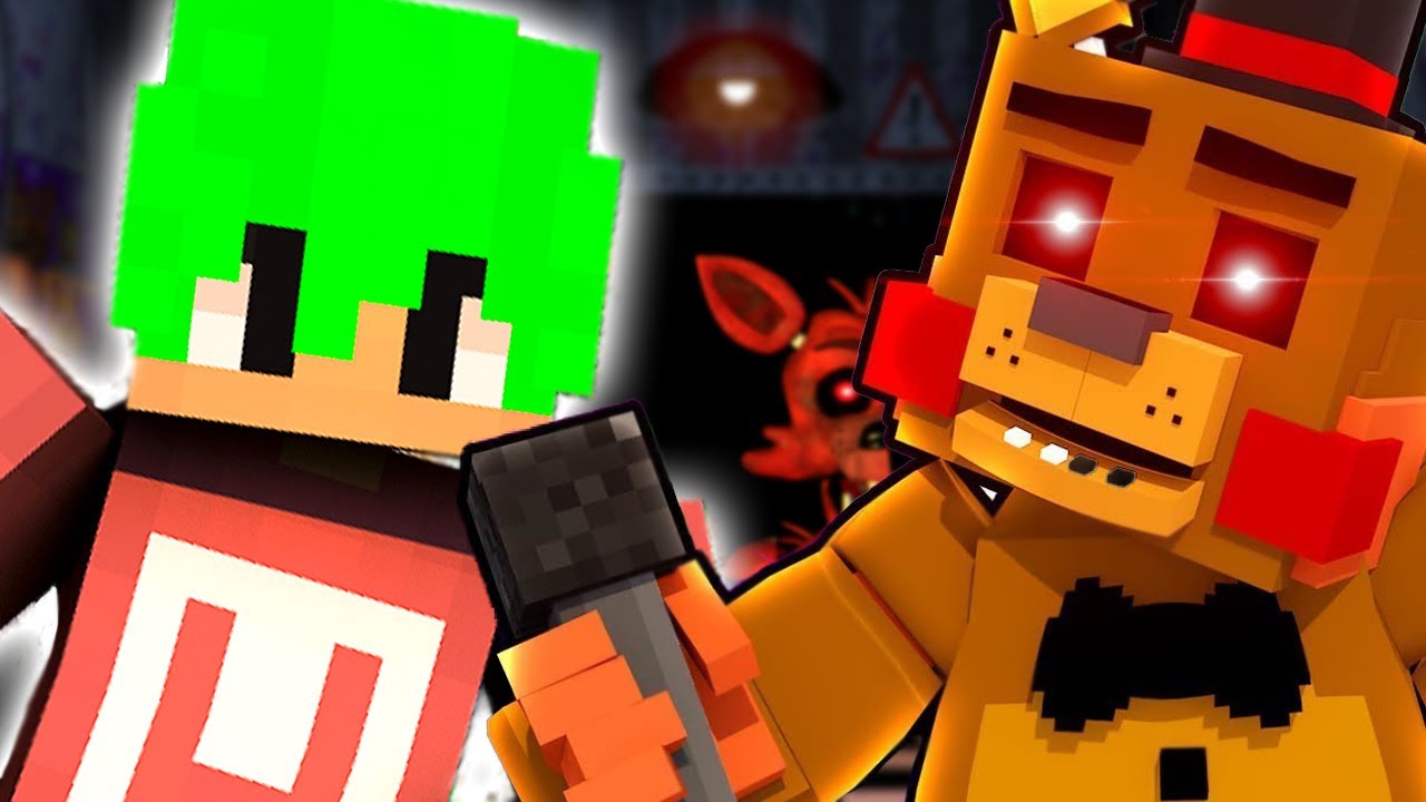 mACIEK ZOSTAŁ *ANIMATRONIKIEM* FNAF w MINECRAFT