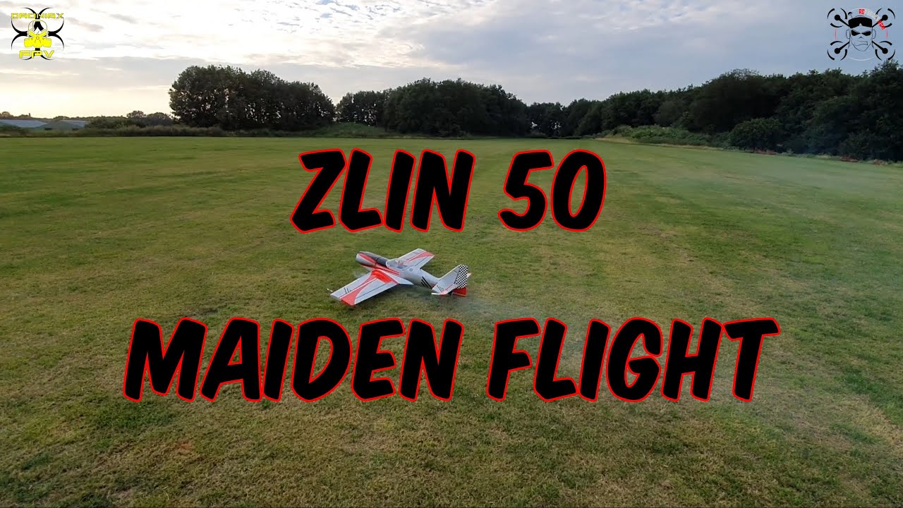 ZLIN 50 - Seagull Models - MAIDEN FLIGHT 2021