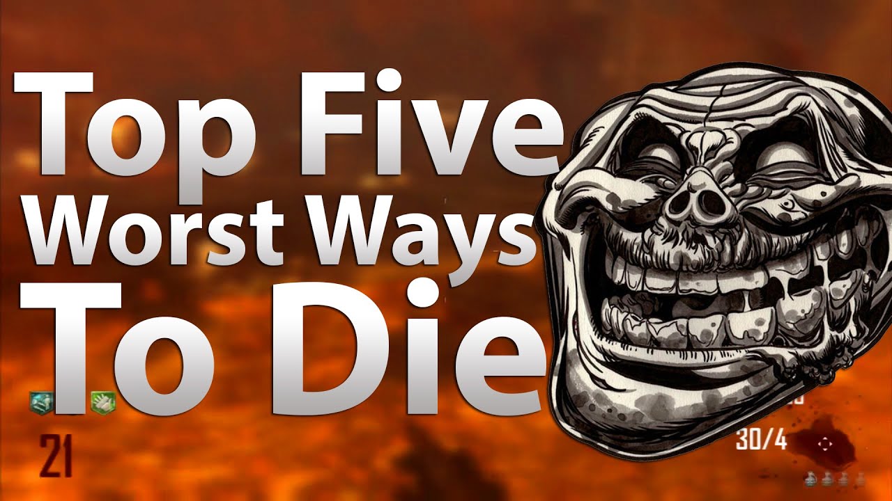 ТОП-5 худших способов умереть в «Call of Duty Zombies» — Black Ops 2 Zombies, Black Ops и WaW
