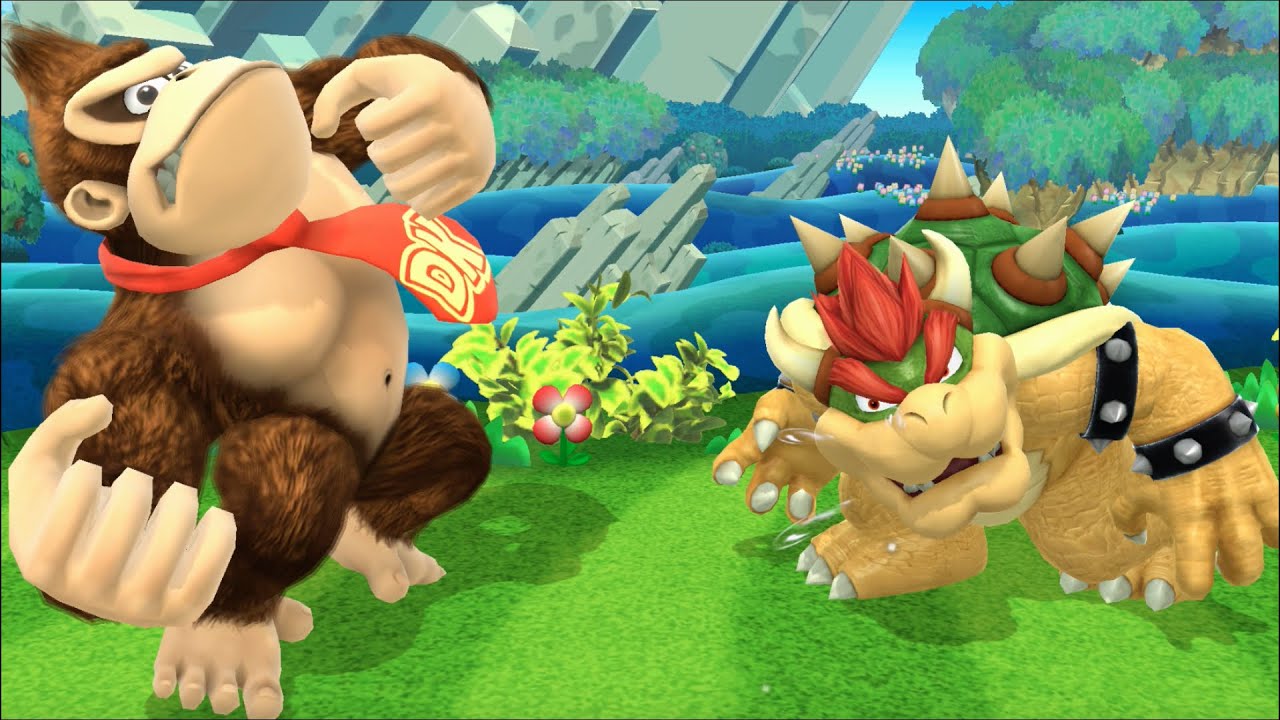 Big Baddies: A Bowser and DK Montage (SSB4)