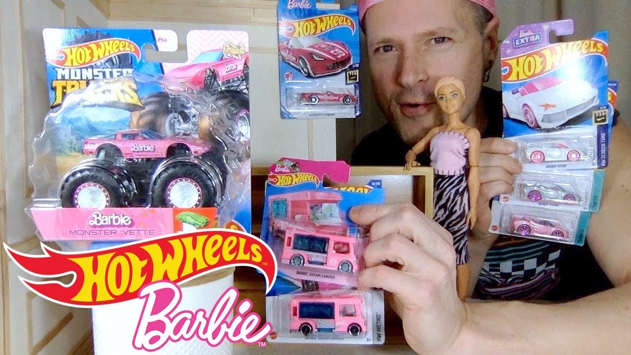 WEENY WHEELS WEDNESDAY 36 All Hot Wheels Barbie Cars Unboxing Review Comparison