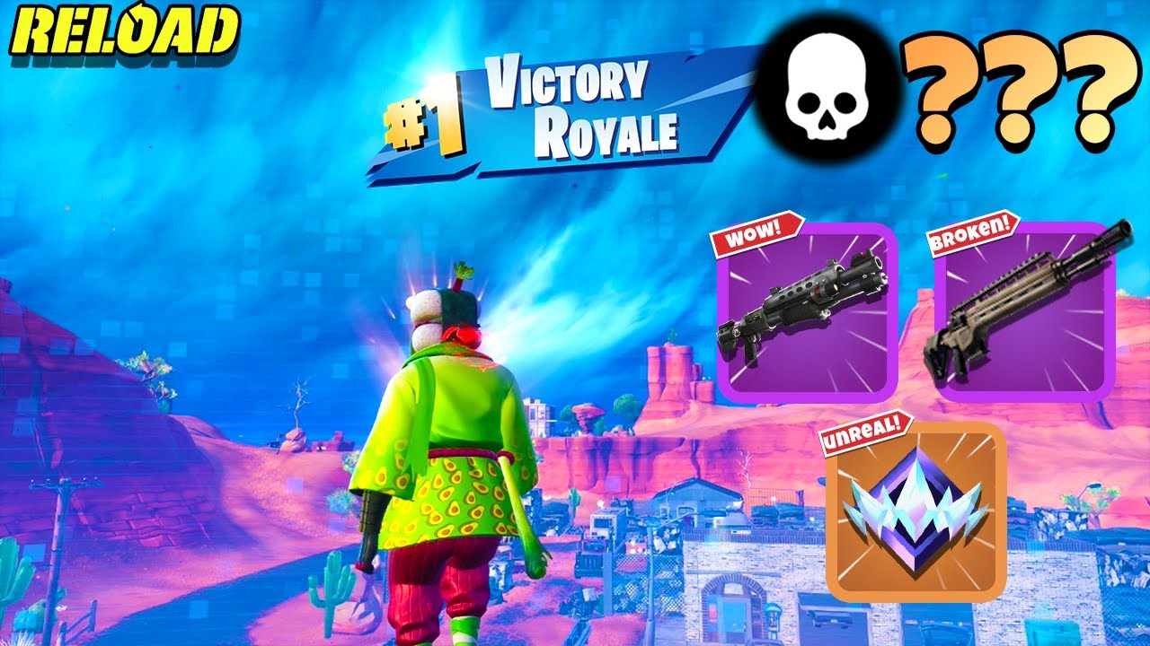 High Elimination Unreal Ranked Reload Zero Builds (Fortnite Chapter 6)