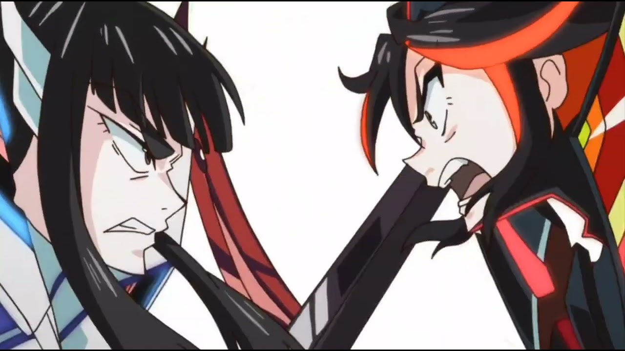 Kill la Kill Ryuko vs Satsuki (DUB)