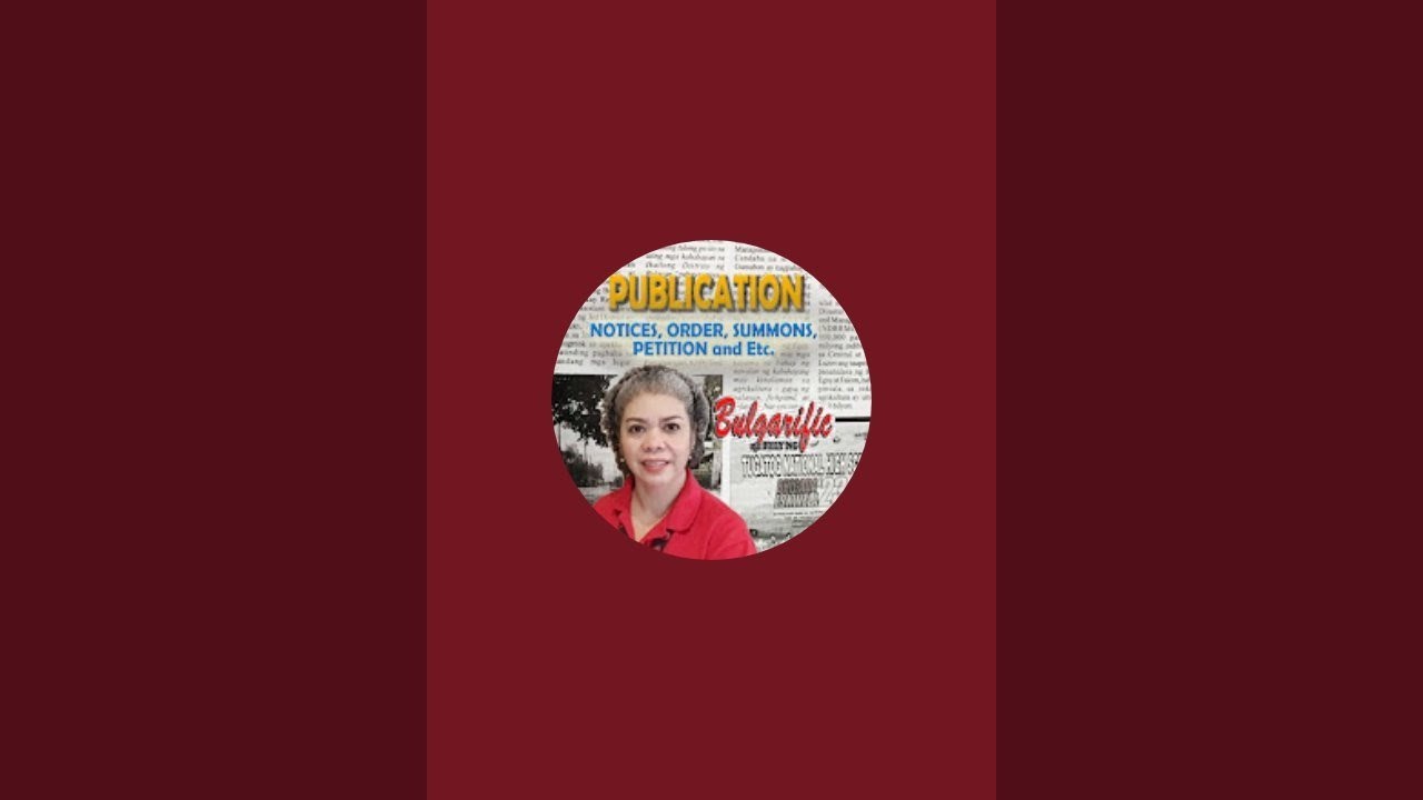 EXTRA JUDICIAL SETTLEMENT PUBLICATION