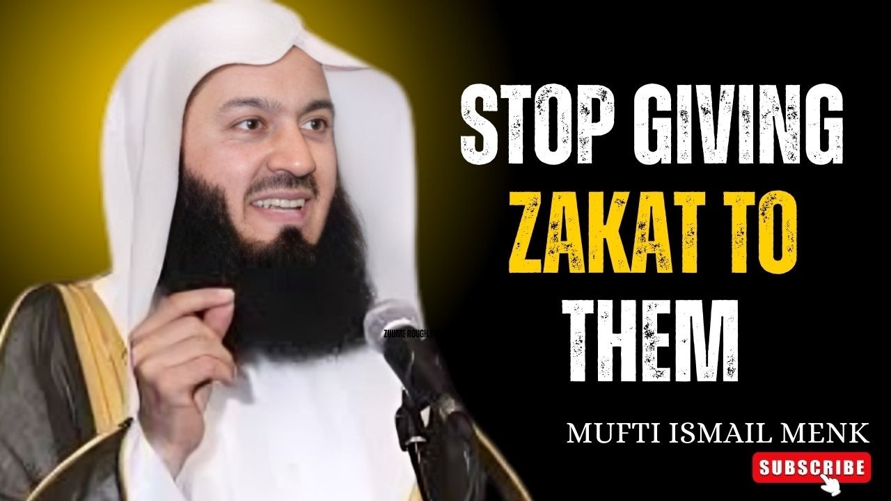 5 Types of People You Must NOT Give Zakat al-Fitr To Even If They're Family _ Mufti Menk