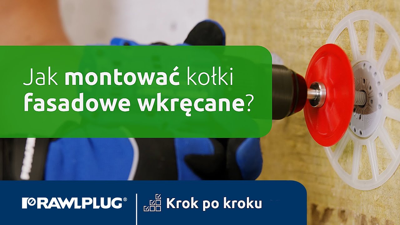 Krok po kroku: jak montować kołki fasadowe wkręcane