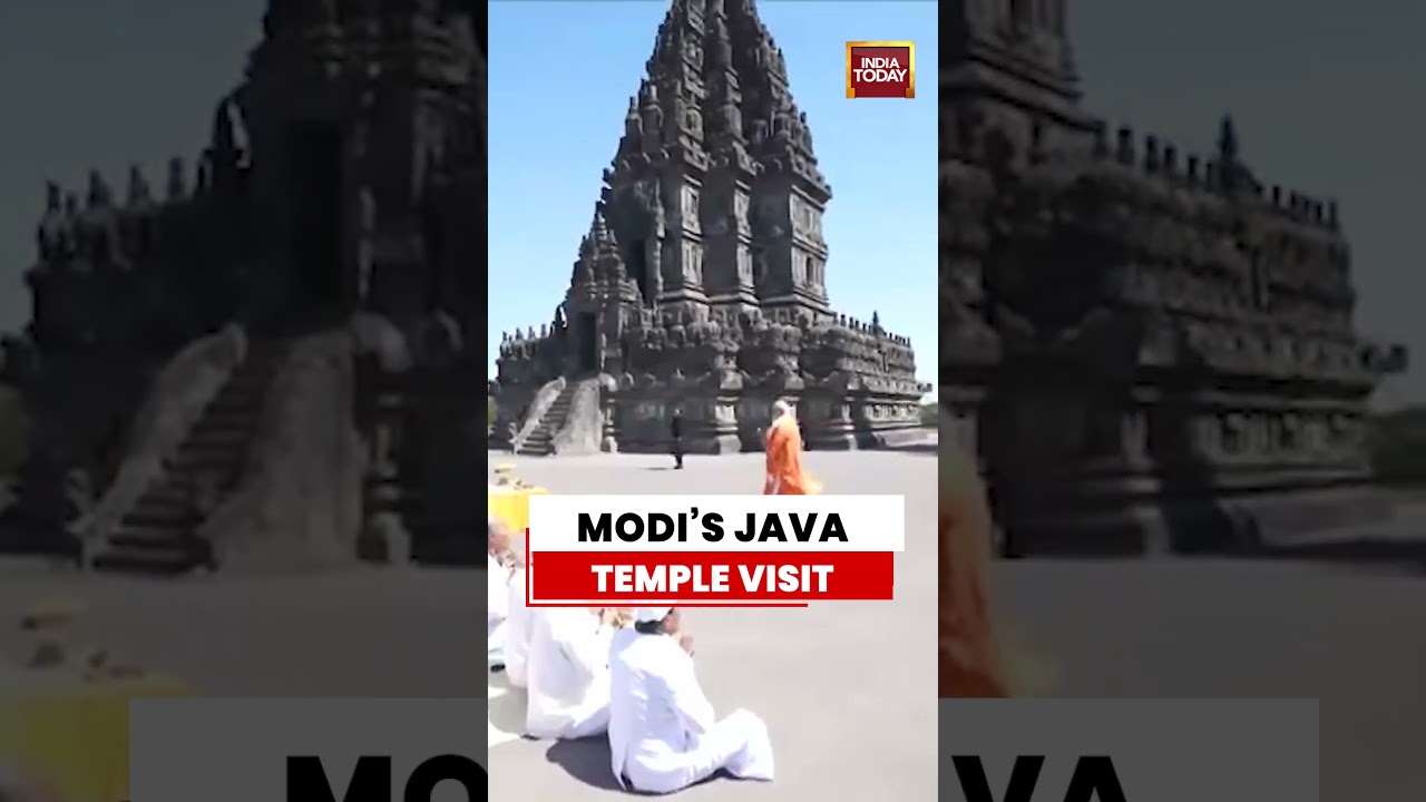 PM Modi Visits Prambanan Temple In Java, Highlights India-Indonesia Cultural Ties #pmmodi
