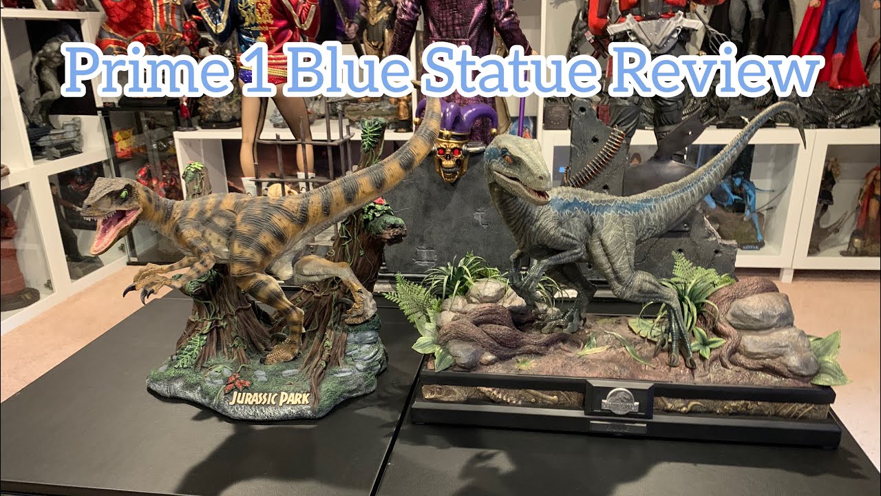 Prime 1 Jurassic World Blue 1/6 Statue Unboxing and Review