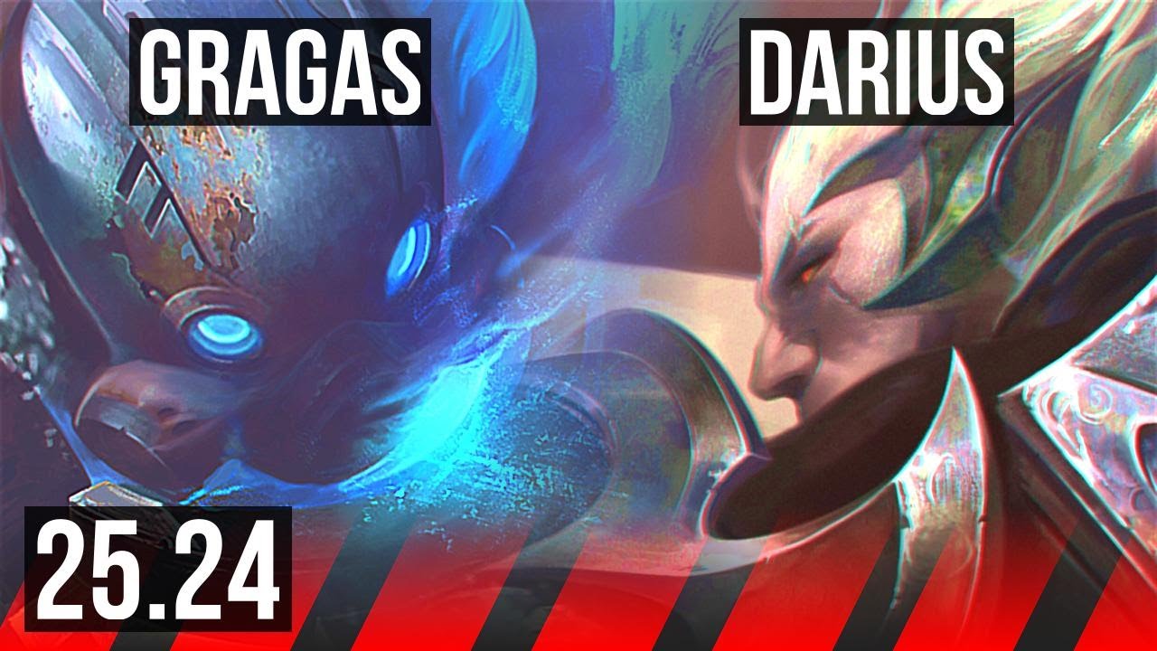 GRAGAS vs DARIUS (TOP) | KR Master | 25.24