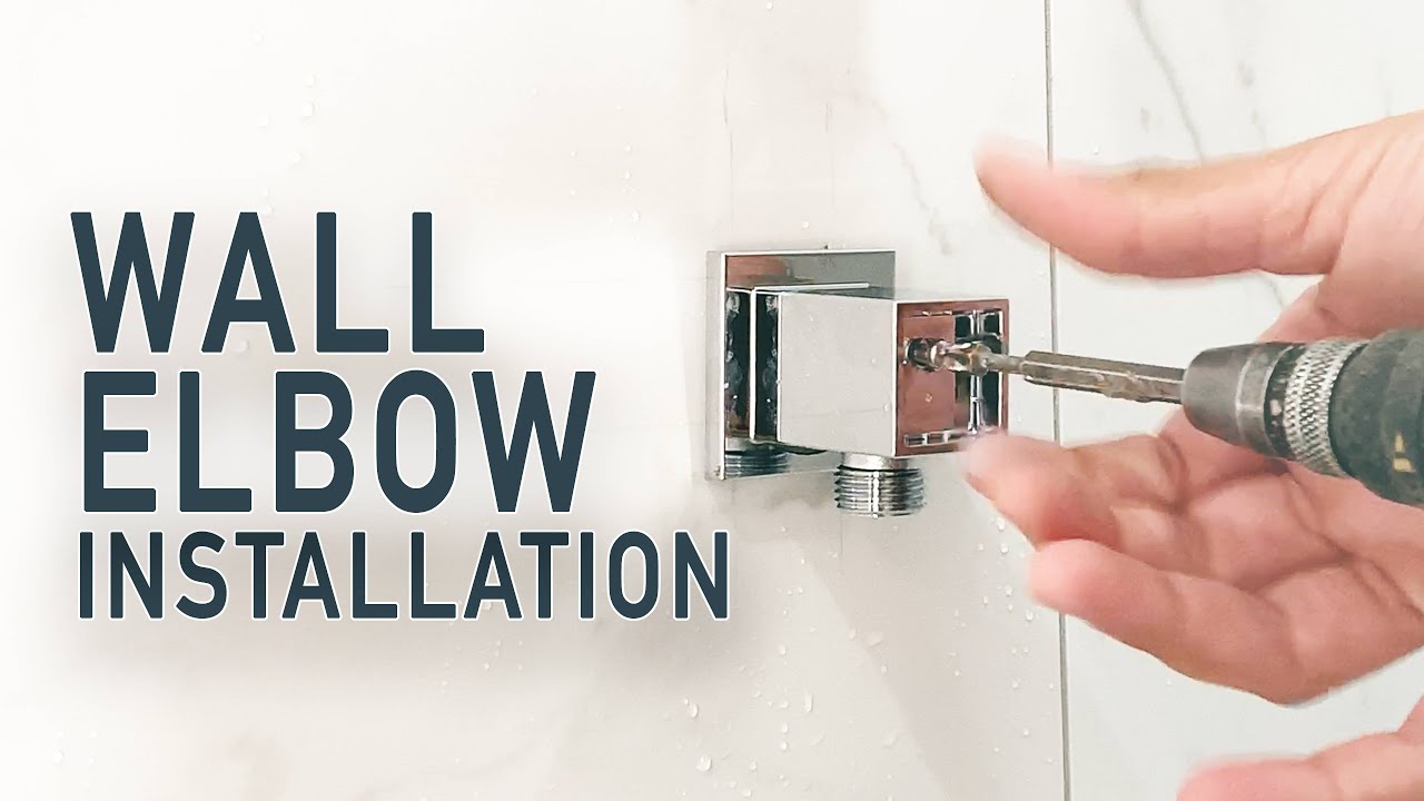 Wall Elbow Installation #shorts