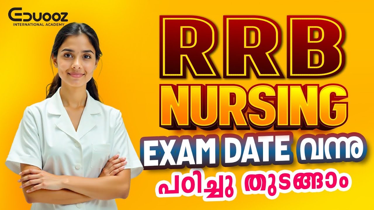 RRB Nursing Exam Date Update | Full Guidance by Eduooz International Academy