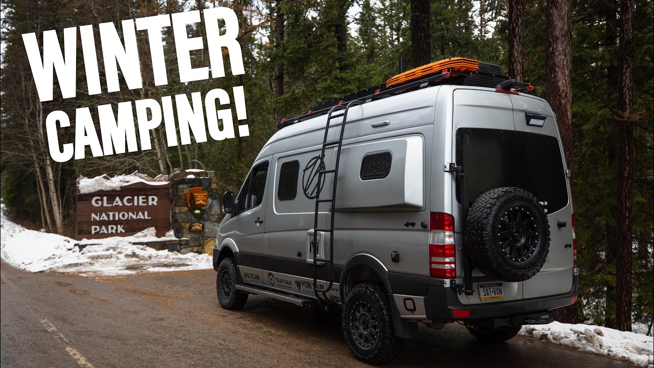 Winter camping begins! | ID - Glacier National Park MT