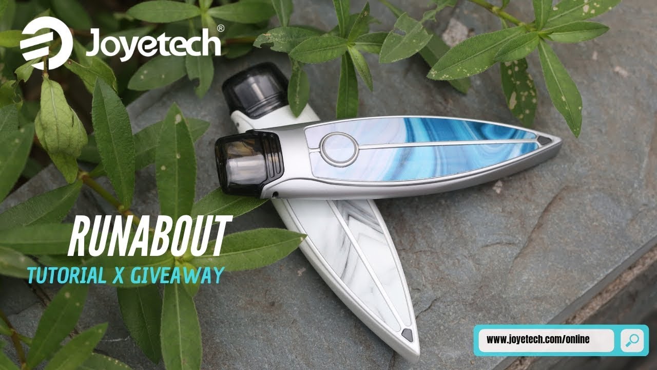 Tutorial & Giveaway! Joyetech RunAbout (Yacht-like) pod system