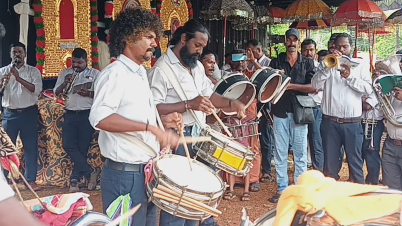 Ragadeepam - Mundathikode & Angel Voice - Muvattupuzha🎷🥁🎺#bandset #youtubevideo  #ragadeepam 