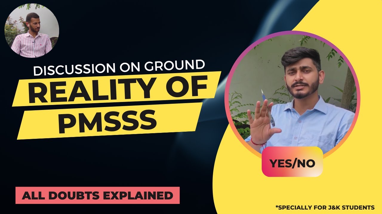 PMSSS for J&K students 2022. The reality of PMSSS. Student's doubts resolved. #pmsss #career