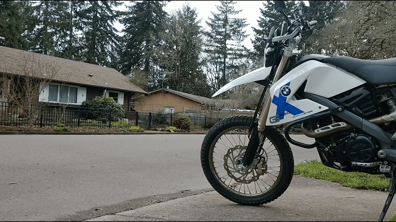 2007 BMW G650 Xchallenge Bringatrailer Ride-By