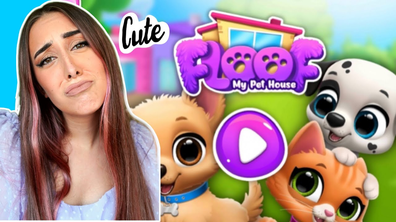 ¡ADOPTAMOS PERRETES! 😍🐶 Jugando a Floof My Pet Housee // Annersite Games