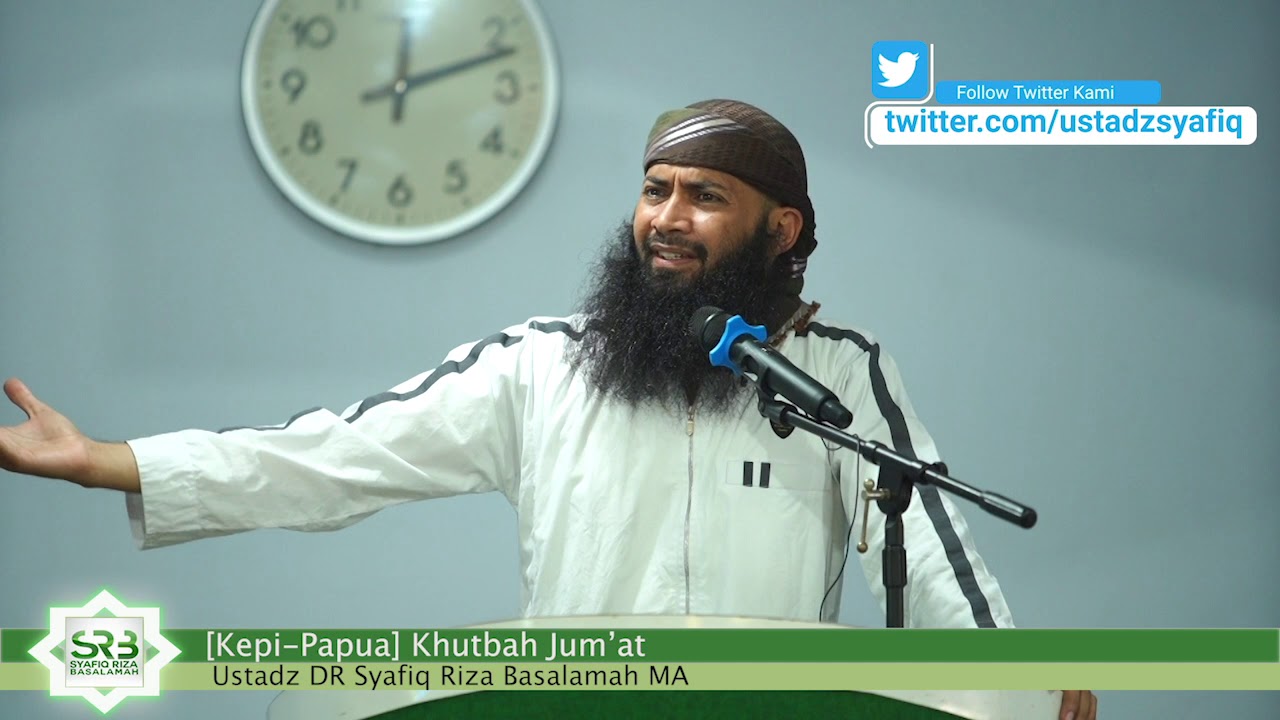 Khutbah Jum'at (Peran Penting Taqwa)  - Ustadz DR Syafiq Riza Basalamah MA