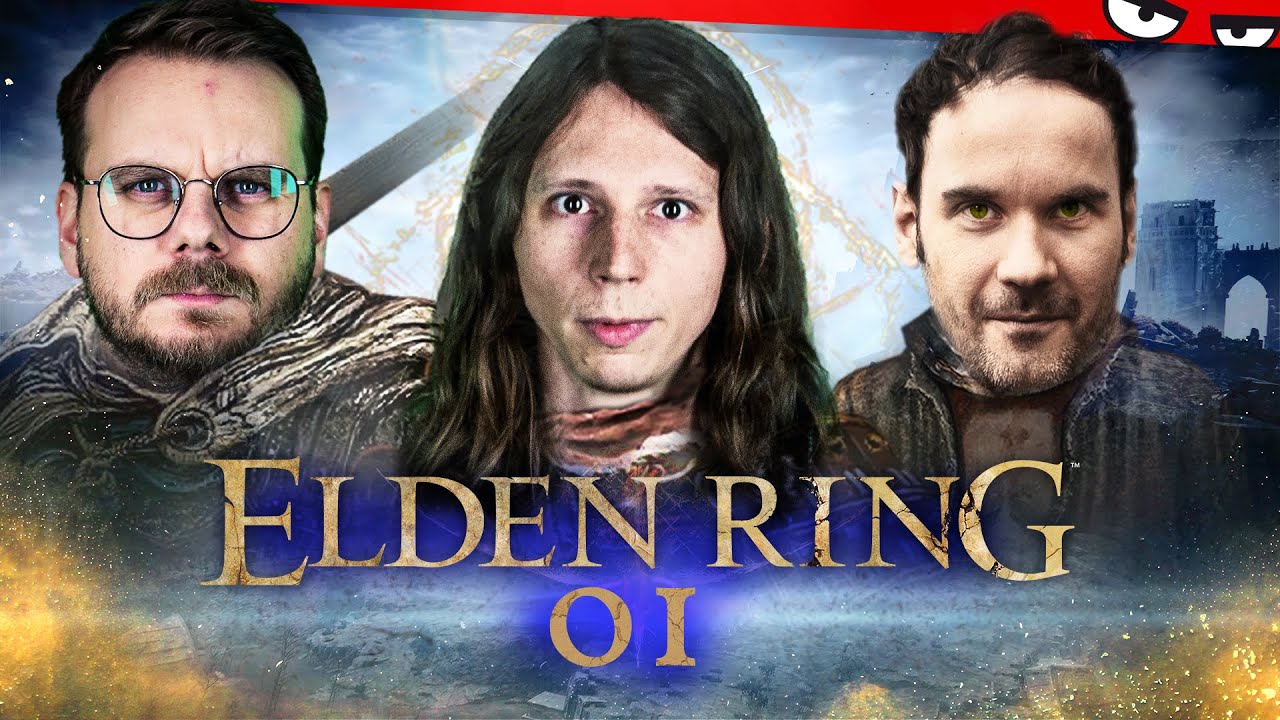 2 Lehrer, 1 Anfänger & Ein Gaming-Meisterwerk | Elden Ring mit Etienne, Dennis & Valle #01