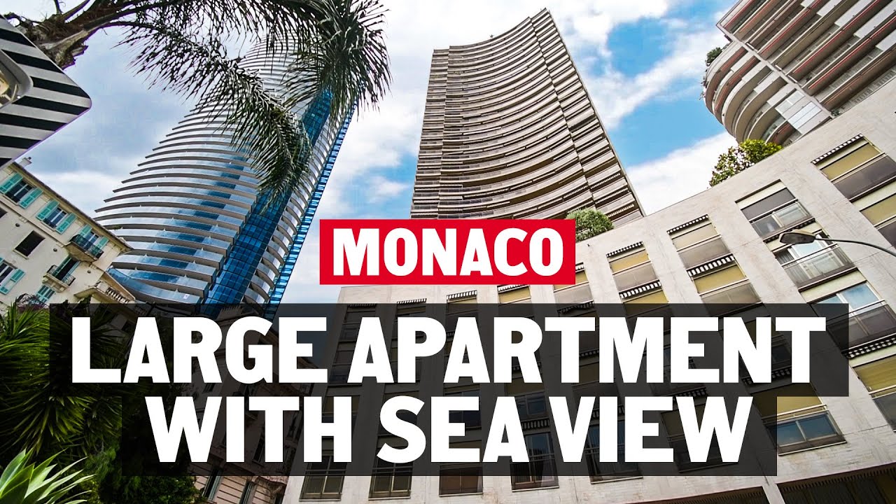 Inside a 3-Bedroom Apartment in Monaco’s 111m Tower L’Annonciade
