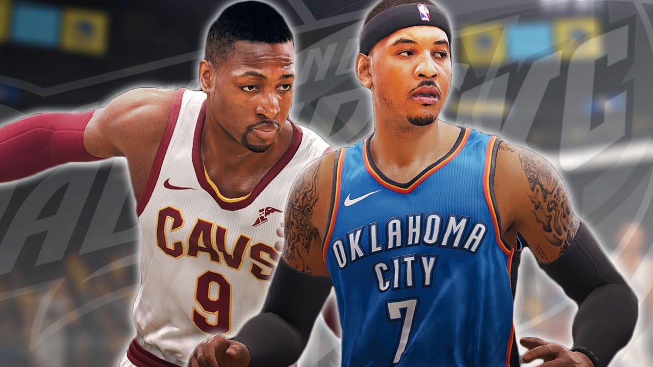 NBA LIVE 18: CAVS VS THUNDER |  Updated Rosters Gameplay
