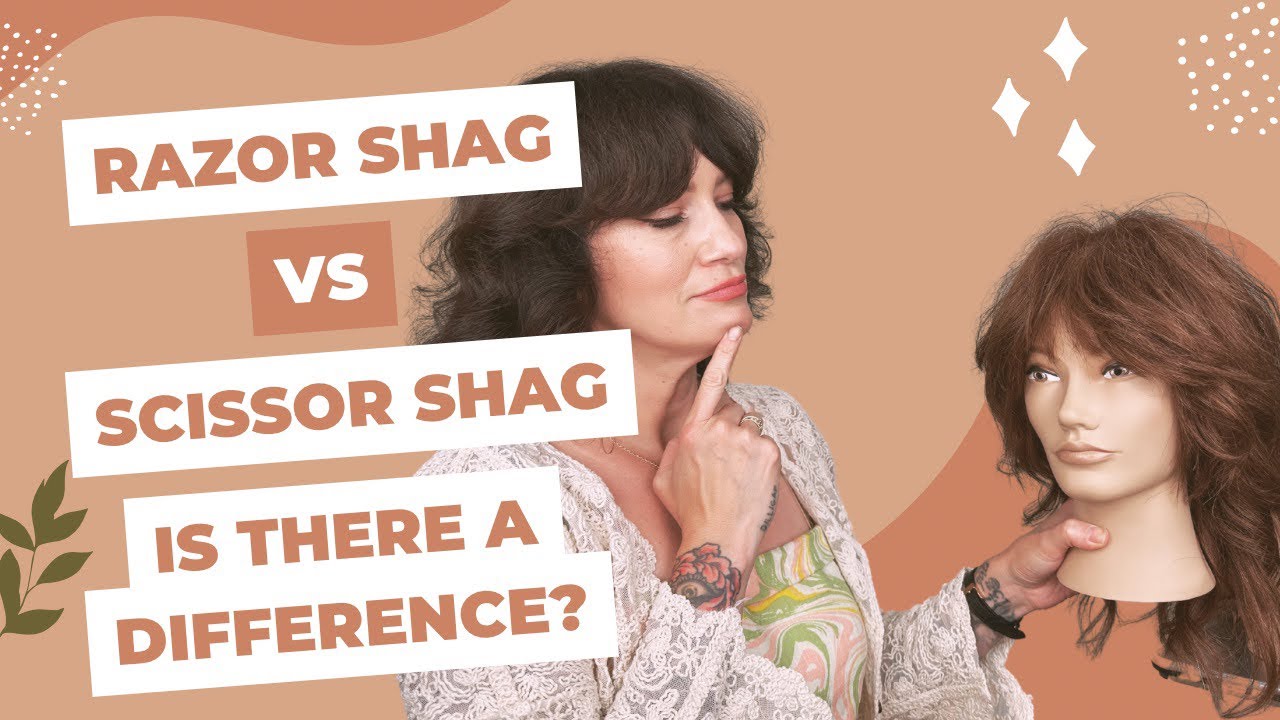 How To Cut A Shag Haircut: Razor vs Scissor - Is There a Difference? 70’s Inspired Layers