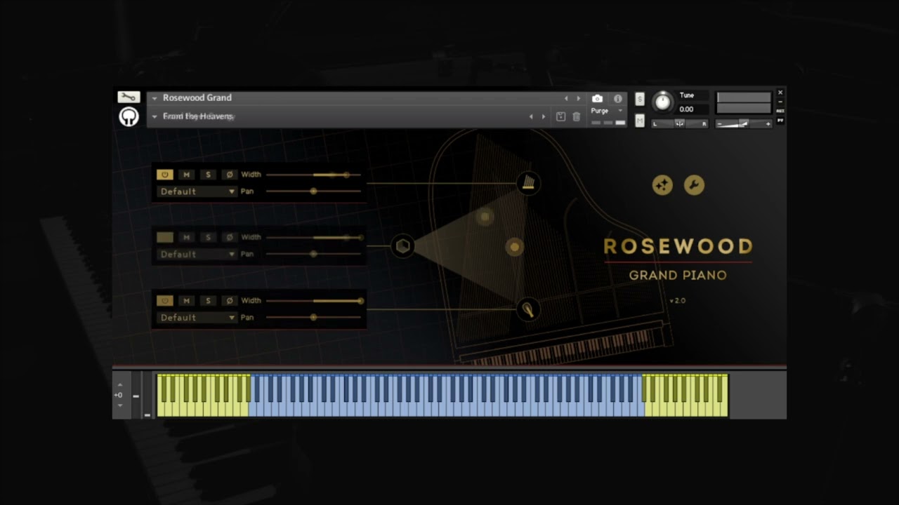 Rosewood Grand - Factory Preset Demos