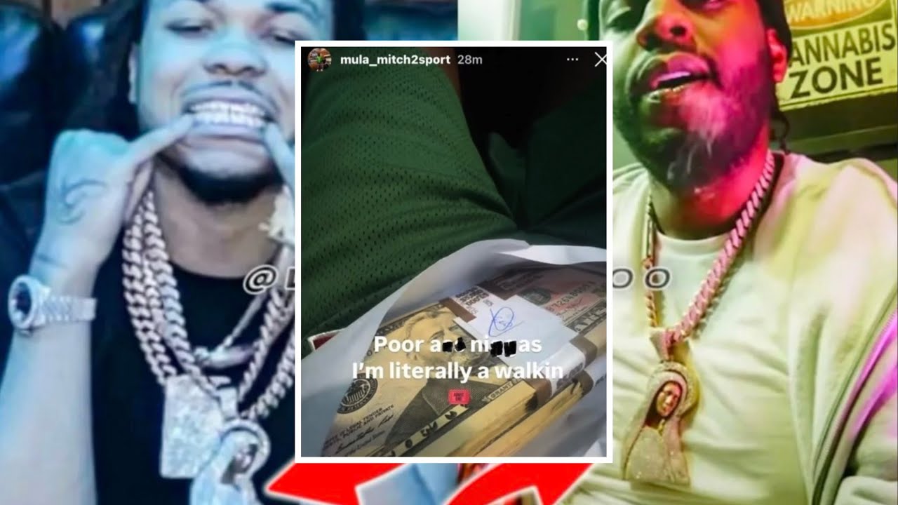 MULA MITCH TROLLS & DISS BLOODHOUND Q50‼️SHOWS HIS RICH LIFESTYLE