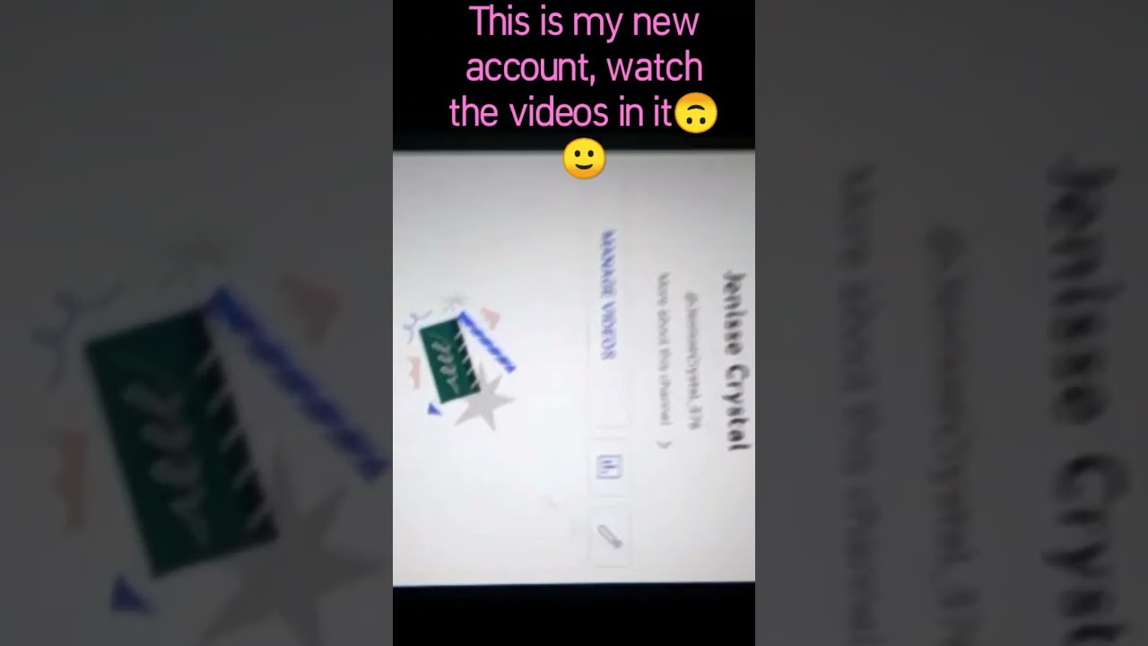 my second account, watch the 