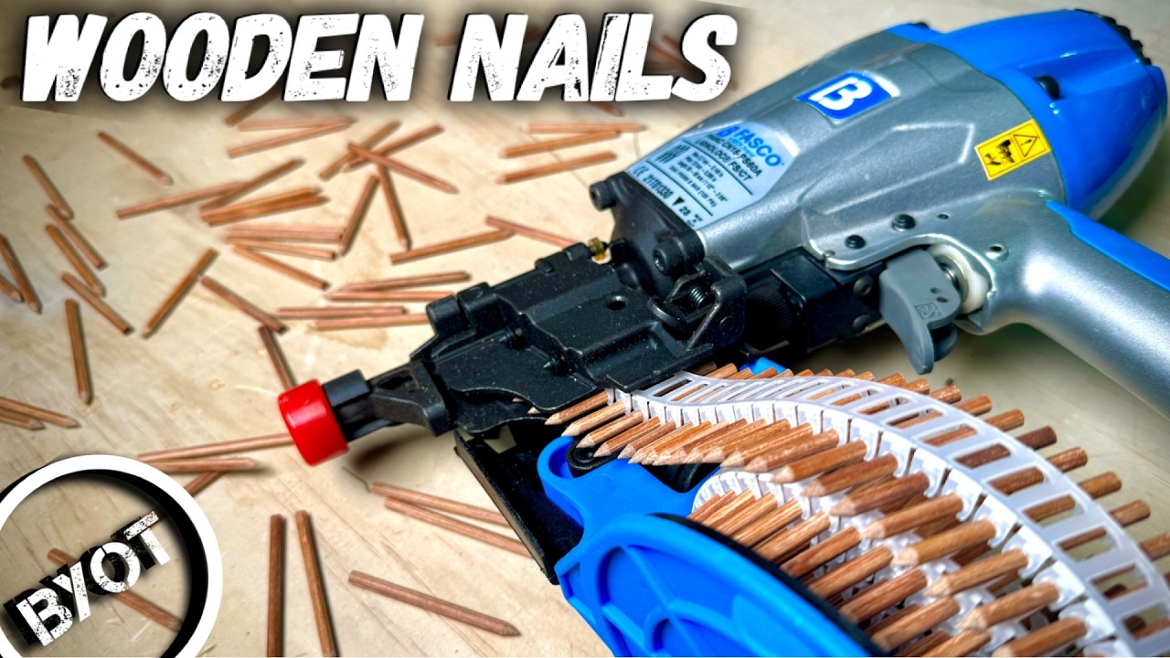 Testing The Strongest Wooden Nail Ever Made!