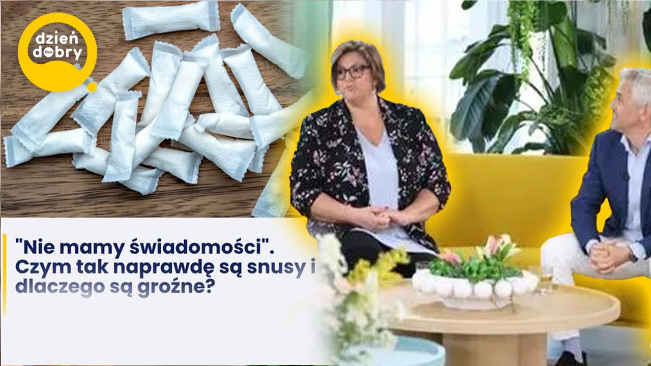 Snusy - co to jest? Dlaczego są groźne? Wyjaśnia ekspert | DDTVN